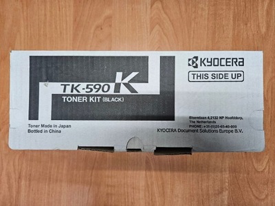 TONER ORYGINAŁ KYOCERA TK590K TK-590K C2026 CZARNY