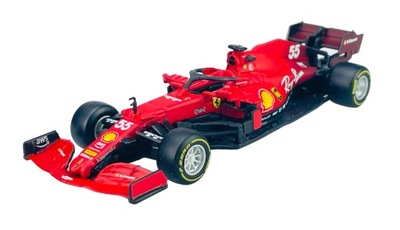 BBURAGO 2021 FERRARI F1 SF21 #55 SAINZ 1:43 NOWY