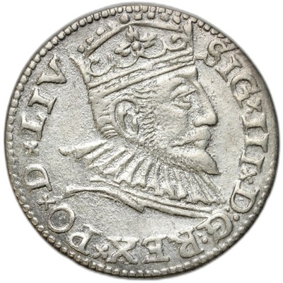 Zygmunt III Waza. Trojak (3 grosze) 1593, Ryga