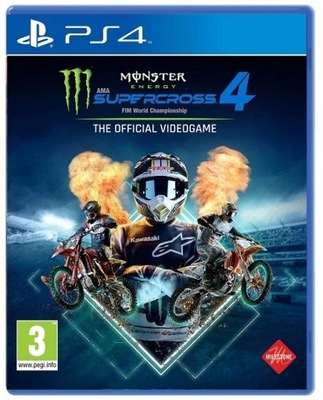 Monster Energy Supercross 4 PS 4