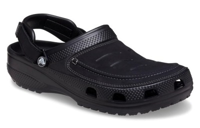 Crocs 207689-0DD Yukon Vista LiteRide czarne klapki crocsy M11 45-46