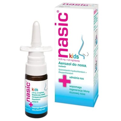 NASIC Kids aerozol do nosa dla dzieci Katar 10 ml