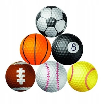 Piłki golfowe Longridge Sports Golf Balls 6 szt.