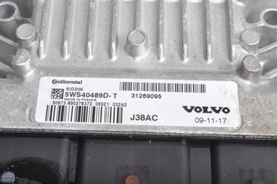 VOLVO S40 V50 C70 2.0 D UNIDAD DE CONTROL DEL MOTOR 31269095  