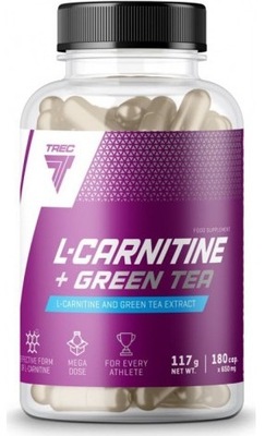 TREC L-CARNITYNA SOFTGEL GREEN TEA 180kap REDUKCJA