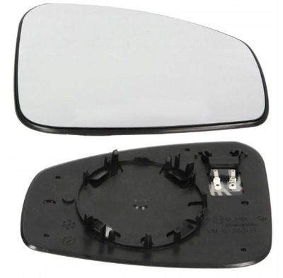 Вкладиш скло дзеркало правий renault megane 3 08-16 фото №1