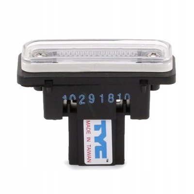 Mercedes c e klasa cls лампа освітлення номерного знака фото №1