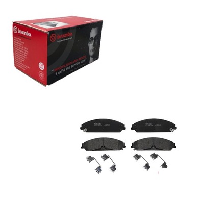 Brembo гальмівні колодки гальмівний. lancia thema 11- перед фото №1