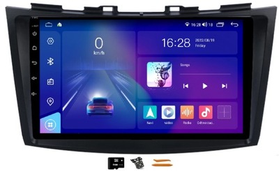 RADIO ANDROID NAVEGACIÓN XQ430S QLED CARPLAY LTE GPS SUZUKI SWIFT 5 V 10-17  