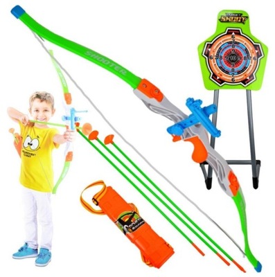 Luk ze strzalami i tarcza