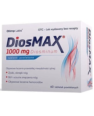 Diosmax 1000 mg, tabletki powlekane, 60 szt.