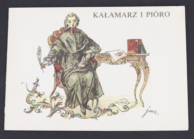 J. M. Szancer karnet Kałamarz i pióro