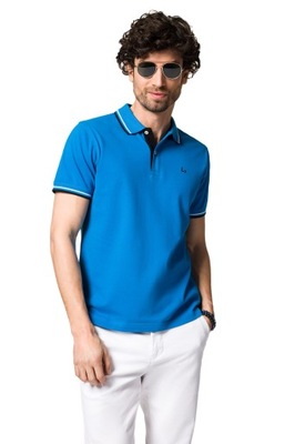 Koszulka Męska Polo Niebieska Lancerto Tom 2XL