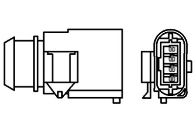 MAGNETI MARELLI SONDA LAMBDA MERCEDES A W168 C CL203 C T-MODEL S203 C  