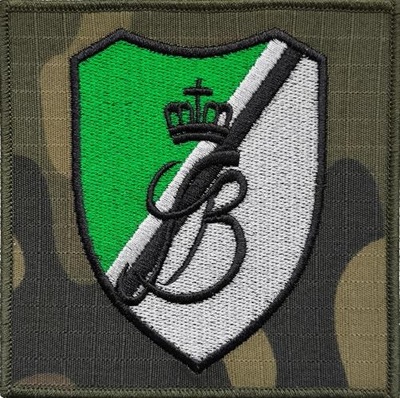 Naszywka 9 Braniewska Brygada Kawalerii Pancernej 9BBKPanc. US-22 Polowa