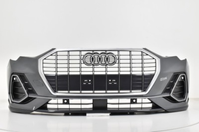 Audi q3 83a s-line 2018- бампер передній фото №1