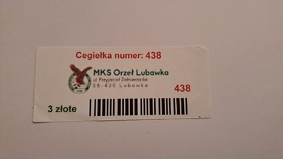 ORZEŁ LUBAWKA
