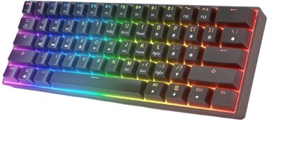 KLAWIATURA MECHANICZNA PODŚWIETLANA LED RGB BLUE