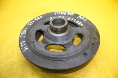 Mercedes-benz оригинальный номер a6110300103 шкив фото №1