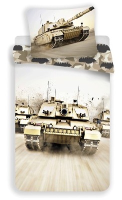 Pościel 140x200 Tank Czołg moro 8483 wojskowa