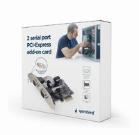 KONTROLER 2 x RS232 Gembird WYSOKI/NISKI PROFIL