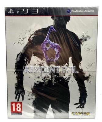 RESIDENT EVIL 6 PL - STEELBOOK EDITION | NOWA | FOLIA | PS3 | PO POLSKU