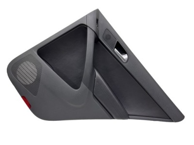 Vw tiguan i обшивка дверь кожаный правый задняя фото №1