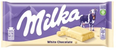 Milka WHITE czekolada biała 100 g