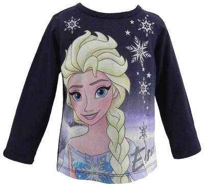 KRAINA LODU FROZEN bluzka Elsa gwiazdki DISNEY 98