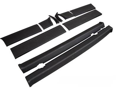 Пороги+ накладки bmw e30 82-90 m-tech sport 2 style 4d фото №1