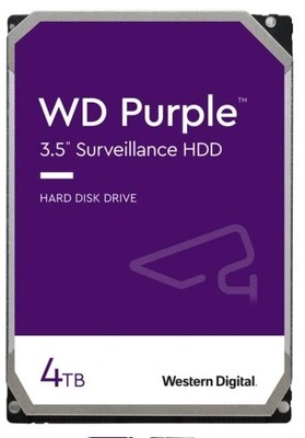 TOP DYSK TWARDY DO REJESTRATORA 4TB WD PURPLE