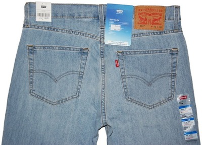 LEVIS 511 32/30 W32 L30 niebieskie 5539 pas 84 cm