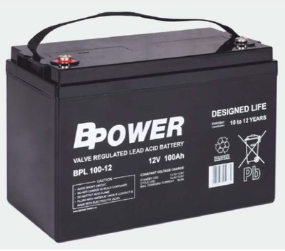 АКУМУЛЯТОР BPOWER AGM 12V 100AH BPL100-12