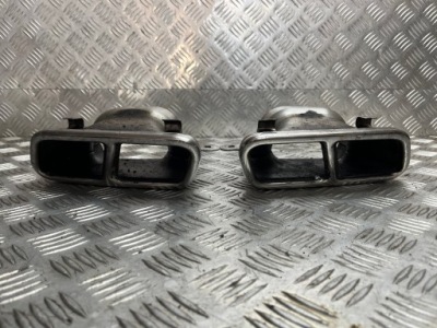 Mercedes w221 наконечники вихлоп amg 2011r 105tyś фото №1