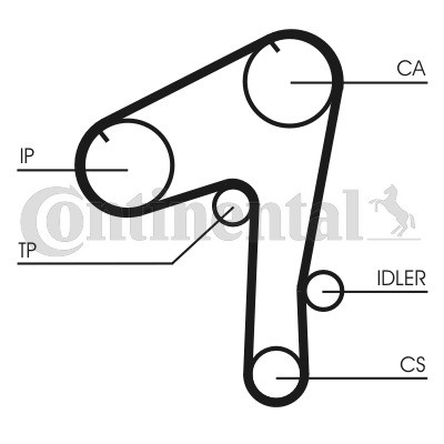 CORREA DISTRIBUCIÓN CT1084  