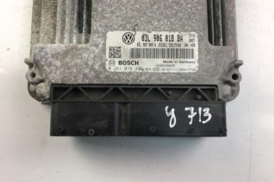 Бортовой компьютер двигателя vw golf vi 5k1 03l906018ba 2011 фото №1