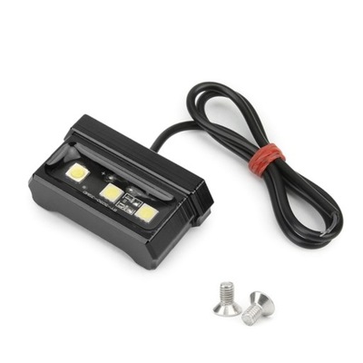 BLACK12V MOTOCICLETA ILUMINACIÓN DIODO LUMINOSO LED TABLAS REJESTRACYJNEJ DISEÑO CUADRO T  