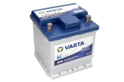 Акумулятор varta blue 44ah 420a b36 фото №1