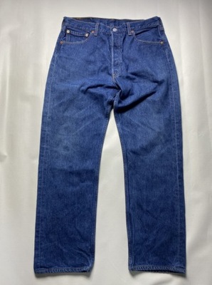 Levi's 501 STRAUSS LEVIS Spodnie oryginal vintage lata 90 Jeansy W 34 L 30