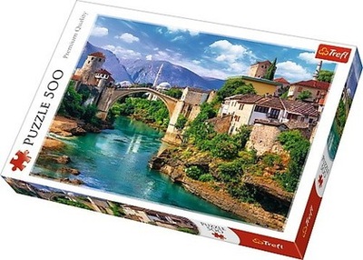 Puzzle 500 elementów - Stary Most w Mostarze, Bośn