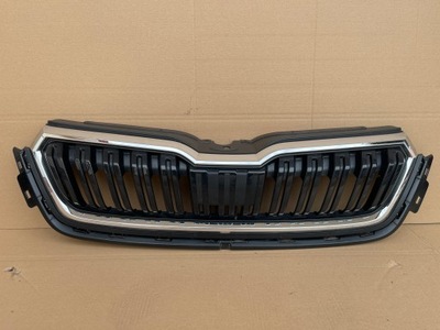 Skoda kamiq 658 решётка радиатора решётка радиатора + радар идеальное состояние kompletny фото №1