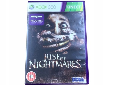 KINECT RISE OF NIGHTMARES płyta ideał- XBOX 360