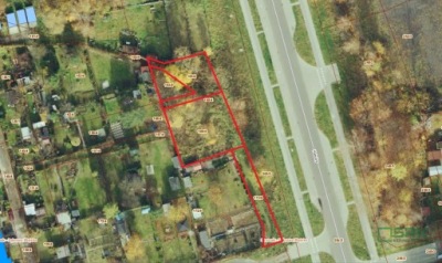 Działka, Bytom, 1223 m²