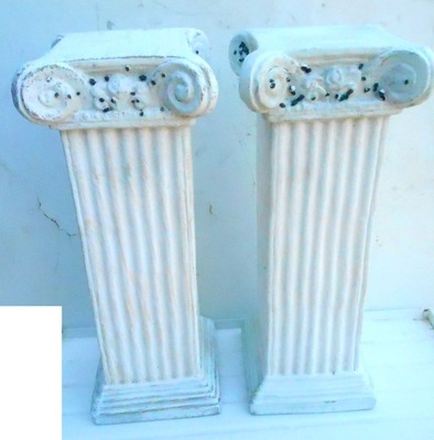 Kolumna alabastrowa jońska klasycystyczna- 34 cm