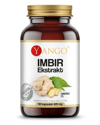 Imbir - ekstrakt - 90 kaps Yango