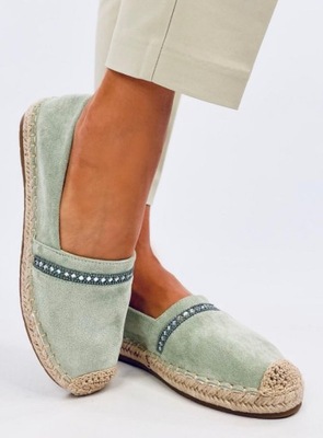 Espadryle damskie ETANCE GREEN 39