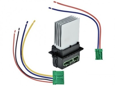 Резистор вентилятор citroen c2 c5 peugeot 207 clio фото №1