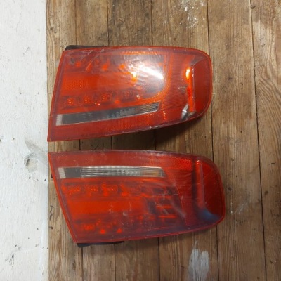 Лампа задняя левая правая w крыло audi a4 b8 sedan led фото №1