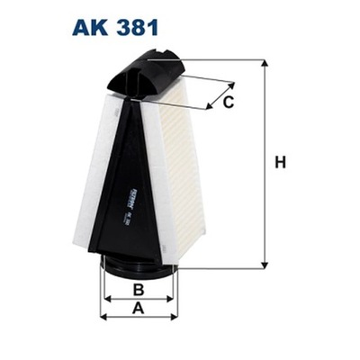 FILTRAS ORO FILTRON AK 381 