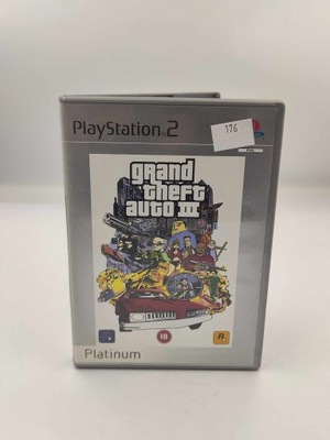 Gra ps2 Grand Theft Auto GTA III 3 (PS2) KOMPLET